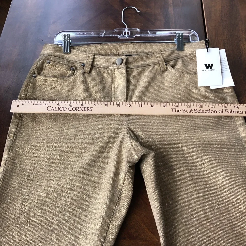 Worth Gold Cotton Blend‎ Jeans New Size 8